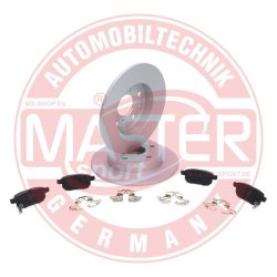 Brake Discs & Pads Set MASTER-SPORT 200951820 OE Ref 5561161M00 MASTER SPORT