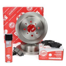 Brake Discs & Pads Set + Cleaner MASTER-SPORT 201002120P OE Ref 42510SE0000