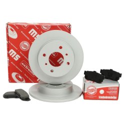 Brake Discs & Pads Set MASTER-SPORT 201002150 OE Ref 432065M311 MASTER SPORT