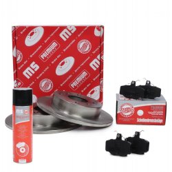 Brake Discs & Pads Set MASTER-SPORT 201002151P OE Ref 432065M311