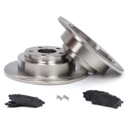 Brake Discs & Pads Set MASTER-SPORT 201002370 OE Ref 26696FE040