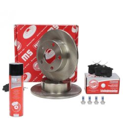 Brake Discs & Pads Set + Cleaner MASTER-SPORT 201002580P OE Ref 425241