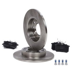 Brake Discs & Pads Set MASTER-SPORT 201002611 OE Ref 1J0698451K