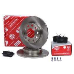 Brake Discs & Pads Set MASTER-SPORT 201002611 OE Ref 1J0698451K MASTER SPORT