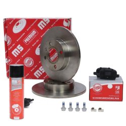 Brake Discs & Pads Set + Cleaner MASTER-SPORT 201002680P OE Ref 569112