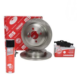 Brake Discs & Pads Set + Cleaner MASTER-SPORT 201002710P OE Ref 34216770252