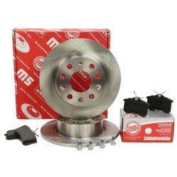 Brake Discs & Pads Set MASTER-SPORT 201002772 OE Ref 1K0615601AB MASTER SPORT
