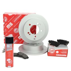 Brake Discs & Pads Set + Cleaner MASTER-SPORT 201003180P OE Ref 5841139300 MASTER SPORT