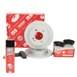 Brake Discs & Pads Set + Cleaner MASTER-SPORT 201003240P OE Ref 584110X500