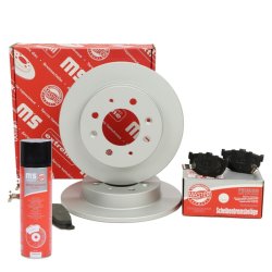 Brake Discs & Pads Set + Cleaner MASTER-SPORT 201003340P OE Ref 5830229A00 MASTER SPORT