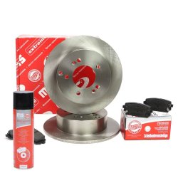 Brake Discs & Pads Set + Cleaner MASTER-SPORT 201003410P OE Ref 584111D000