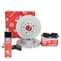 Brake Discs & Pads Set + Cleaner MASTER-SPORT 201003780P OE Ref 51808471