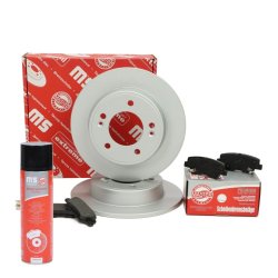 Brake Discs & Pads Set + Cleaner MASTER-SPORT 201003790P OE Ref 58302D7A70