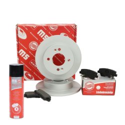 Brake Discs & Pads Set + Cleaner MASTER-SPORT 201003940P OE Ref 58411B4300