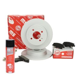 Brake Discs & Pads Set + Cleaner MASTER-SPORT 201003980P OE Ref 58302G2A40