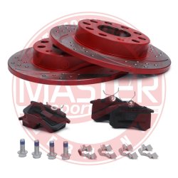 Brake Discs & Pads Set MASTER-SPORT 201022610 OE Ref 895615601A