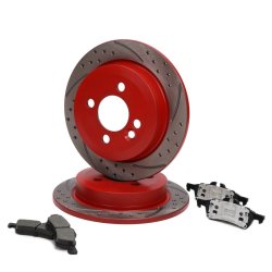 Brake Discs & Pads Set MASTER-SPORT 201022710 OE Ref 34216770252