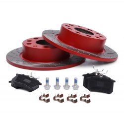 Brake Discs & Pads Set MASTER-SPORT 201022770 OE Ref 1K0615601AB