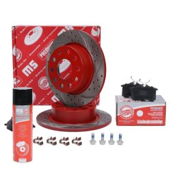 Brake Discs & Pads Set + Cleaner MASTER-SPORT 201022770P OE Ref 1K0615601AB