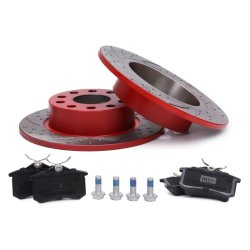 Brake Discs & Pads Set MASTER-SPORT 201022772 OE Ref JZW698451