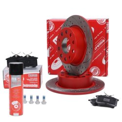 Brake Discs & Pads Set MASTER-SPORT 201022772P OE Ref JZW698451