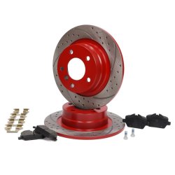 Brake Discs & Pads Set MASTER-SPORT 201023150 OE Ref 34216767145