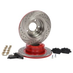Brake Discs & Pads Set MASTER-SPORT 201023150 OE Ref 34216767145 MASTER SPORT