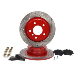 Brake Discs & Pads Set MASTER-SPORT 201023150 OE Ref 34216767145 MASTER SPORT