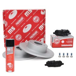 Brake Discs & Pads Set + Cleaner MASTER-SPORT 201052090P OE Ref 60569164
