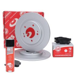 Brake Discs & Pads Set + Cleaner MASTER-SPORT 201052330P OE Ref 42510SM4950