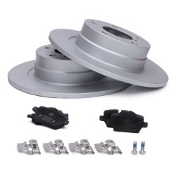 Brake Discs & Pads Set MASTER-SPORT 201053150 OE Ref 34216767145