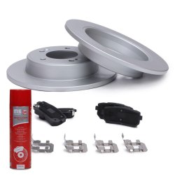 Brake Discs & Pads Set MASTER-SPORT 201053681P OE Ref 58302J9A50 MASTER SPORT