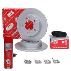 Brake Discs & Pads Set MASTER-SPORT 201053681P OE Ref 58302J9A50 MASTER SPORT