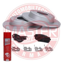Brake Discs & Pads Set MASTER-SPORT 201053681P OE Ref 58302J9A50 MASTER SPORT