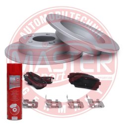 Brake Discs & Pads Set MASTER-SPORT 201053681P OE Ref 58302J9A50 MASTER SPORT