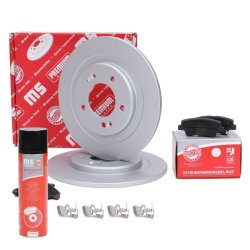 Brake Discs & Pads Set + Cleaner MASTER-SPORT 201053830P OE Ref 58411A6200