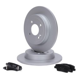 Brake Discs & Pads Set MASTER-SPORT 201053981 OE Ref 584110U300 MASTER SPORT