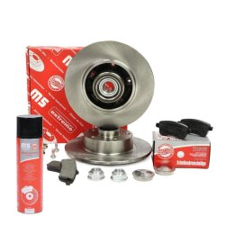 Brake Discs & Pads Set + Cleaner MASTER-SPORT 201061900P OE Ref 432006506R