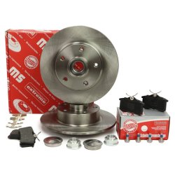 Brake Discs & Pads Set MASTER-SPORT 201061901 OE Ref 432006506R MASTER SPORT