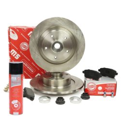 Brake Discs & Pads Set MASTER-SPORT 201062011P OE Ref 402020536R