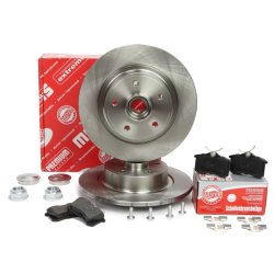 Brake Discs & Pads Set MASTER-SPORT 201101010 OE Ref 7701472838