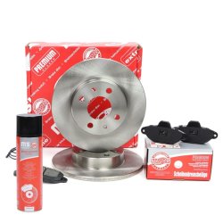 Brake Discs & Pads Set + Cleaner MASTER-SPORT 201101190P OE Ref 5892736