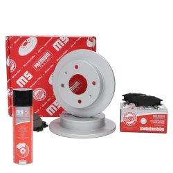 Brake Discs & Pads Set + Cleaner MASTER-SPORT 201101250P OE Ref 5511070A00