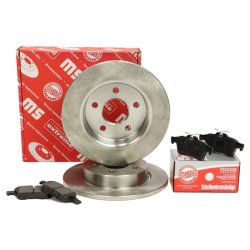 Brake Discs & Pads Set MASTER-SPORT 201101550 OE Ref 1223540 MASTER SPORT