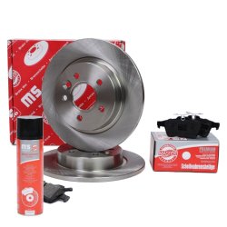 Brake Discs & Pads Set + Cleaner MASTER-SPORT 201101580P OE Ref 1223566