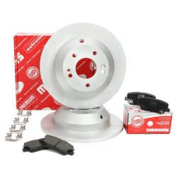 Brake Discs & Pads Set MASTER-SPORT 201101700 OE Ref 584112P000