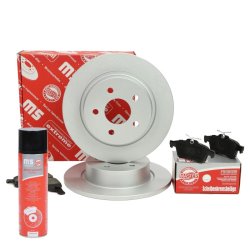 Brake Discs & Pads Set + Cleaner MASTER-SPORT 201101720P OE Ref 1683383 MASTER SPORT