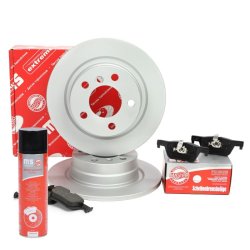Brake Discs & Pads Set + Cleaner MASTER-SPORT 201101750P OE Ref 34216792225
