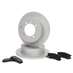 Brake Discs & Pads Set MASTER-SPORT 201102400 OE Ref MB534653