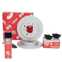 Brake Discs & Pads Set + Cleaner MASTER-SPORT 201103340P OE Ref 5830229A00